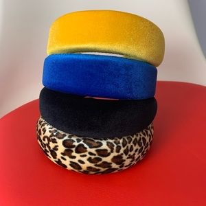 Velour extended headband